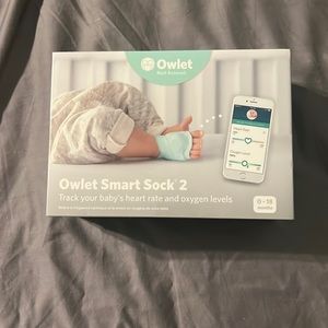 Owlet Smart Sock 2 Brand New In Box and Plastic Wrap